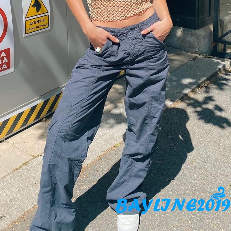 Quần jeans nữ dài lưng cao ống đứng thời trang Hàn