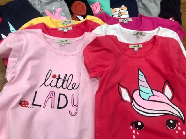 Bộ bé gái HM size đại cho bé từ 4 tuổi đến 14 tuổi (15-45kg)