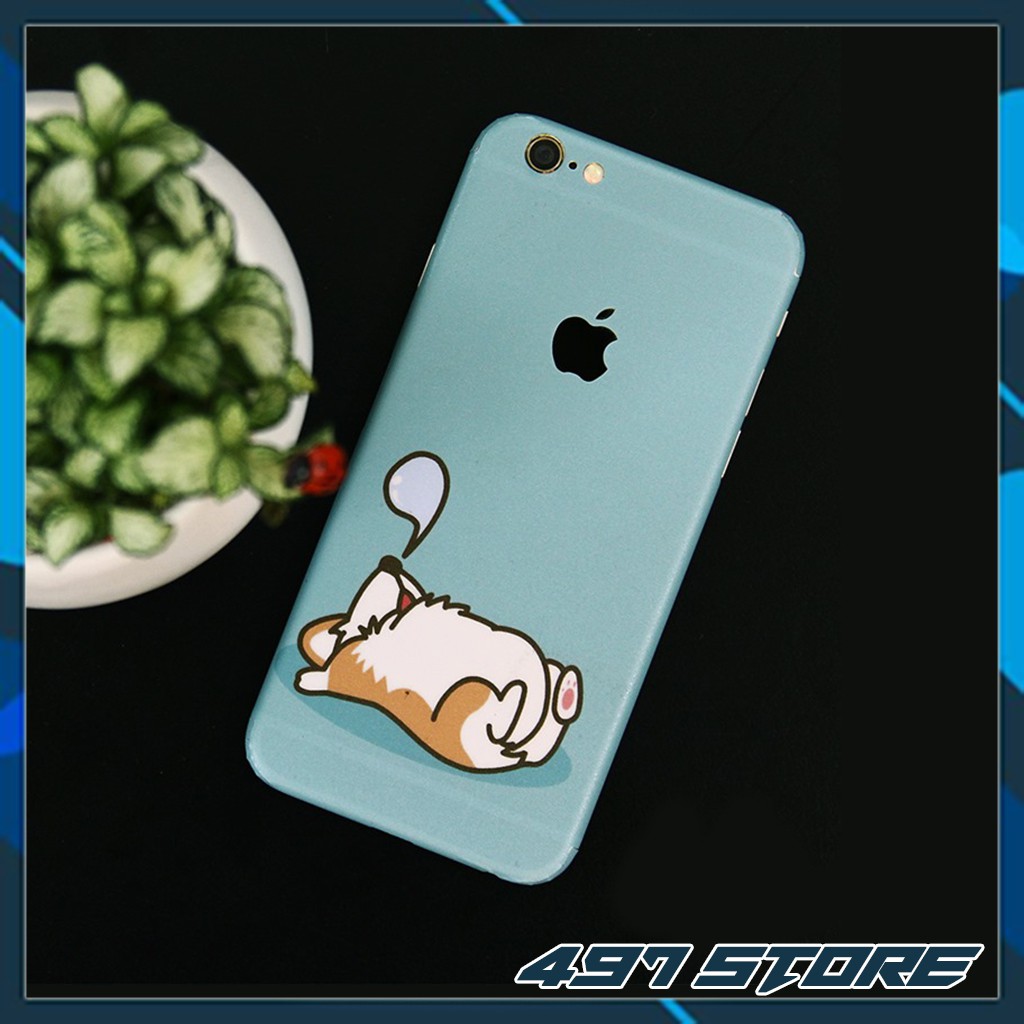 Miếng Dán Skin Điện Thoại Apple Iphone Chống Xước - Cao Cấp - In Hình Theo Yêu Cầu - Nhiều Đời Máy