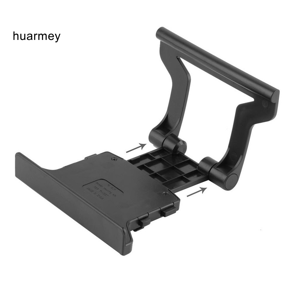 ♗HU Plastic TV Clip Mounting Mount Stand Holder for Microsoft Xbox 360 Kinect Sensor