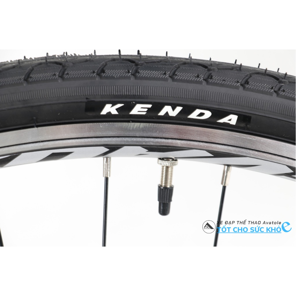 Xe đạp đương trường Chevaux FK Pro, Khung nhôm sơn tĩnh điện cao cấp, Bộ chuyển số Shimano 24 tốc độ, Màu trắng