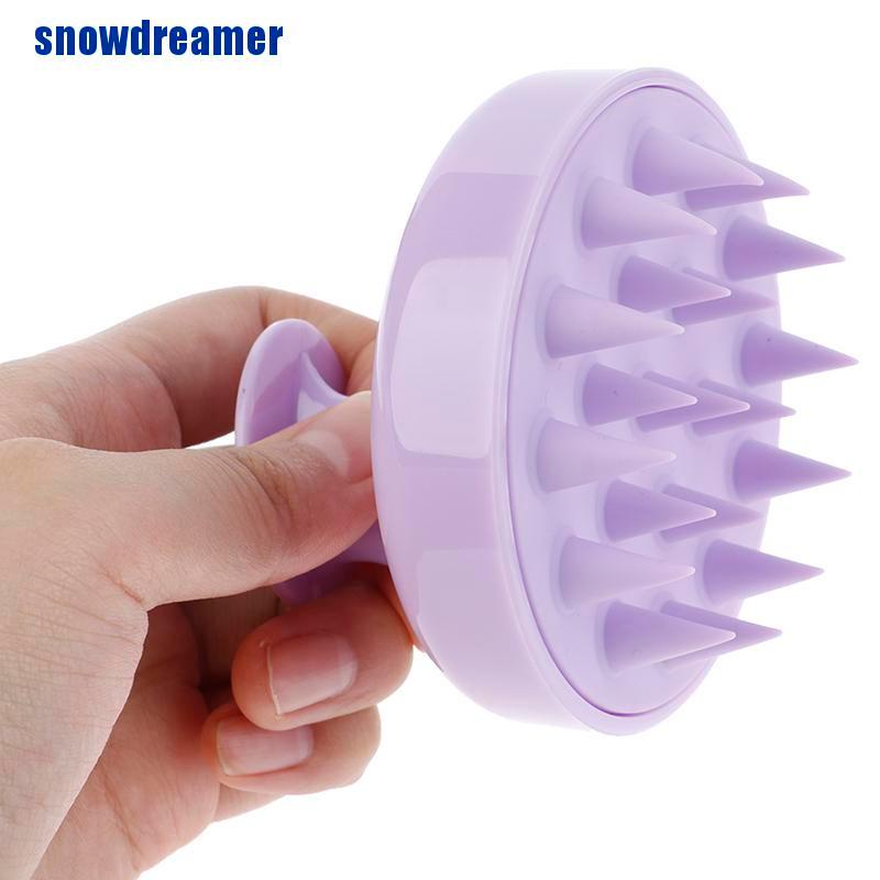 Dụng Cụ Mát Xa Da Đầu Cầm Tay Bằng silicone