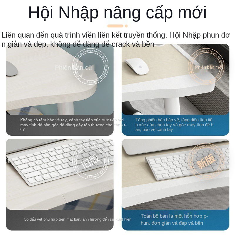 Bàn giường gia đình, để laptop, lười gấp đơn giản, phòng ngủ ký túc xá sinh viên viết