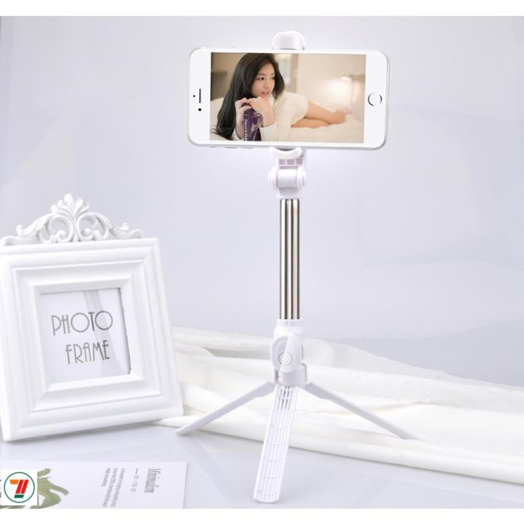 Gậy tự sướng kiêm Tripod 3 chân đa năng nhỏ gọn kèm Remote Bluetooth tiện lợi - XT10 | BigBuy360 - bigbuy360.vn