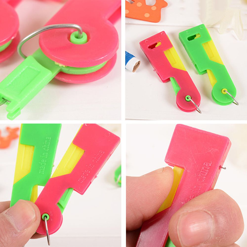 Bộ 5 Dụng Cụ Xỏ Chỉ Tự Động Nhiều Màu Mới Lạ