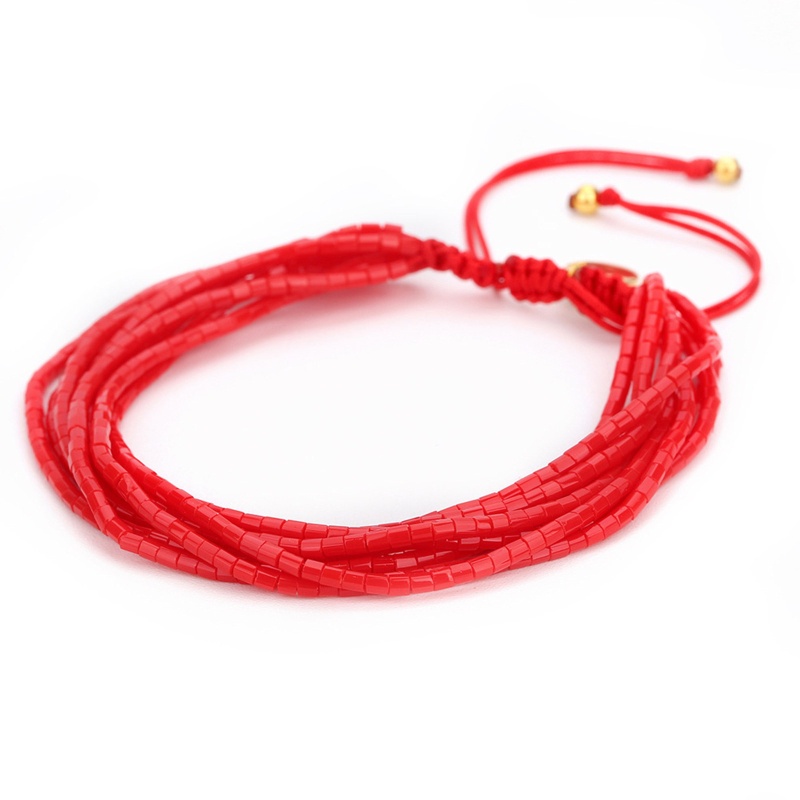 Vòng Tay Chuỗi Hạt Có Thể Điều Chỉnh Mặt Hình Mắt Quỷ Thời Trang