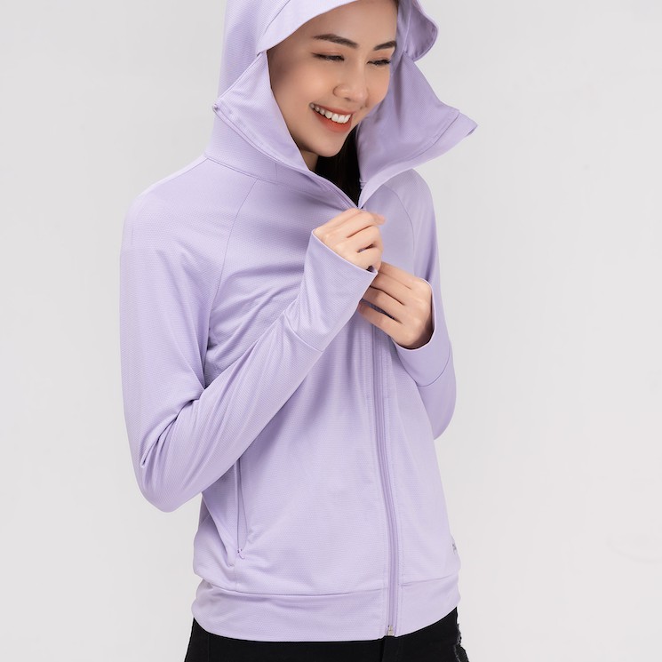 Áo khoác chống nắng YODY che bàn tay chống tia UV, cản gió và bụi tốt ACN4002