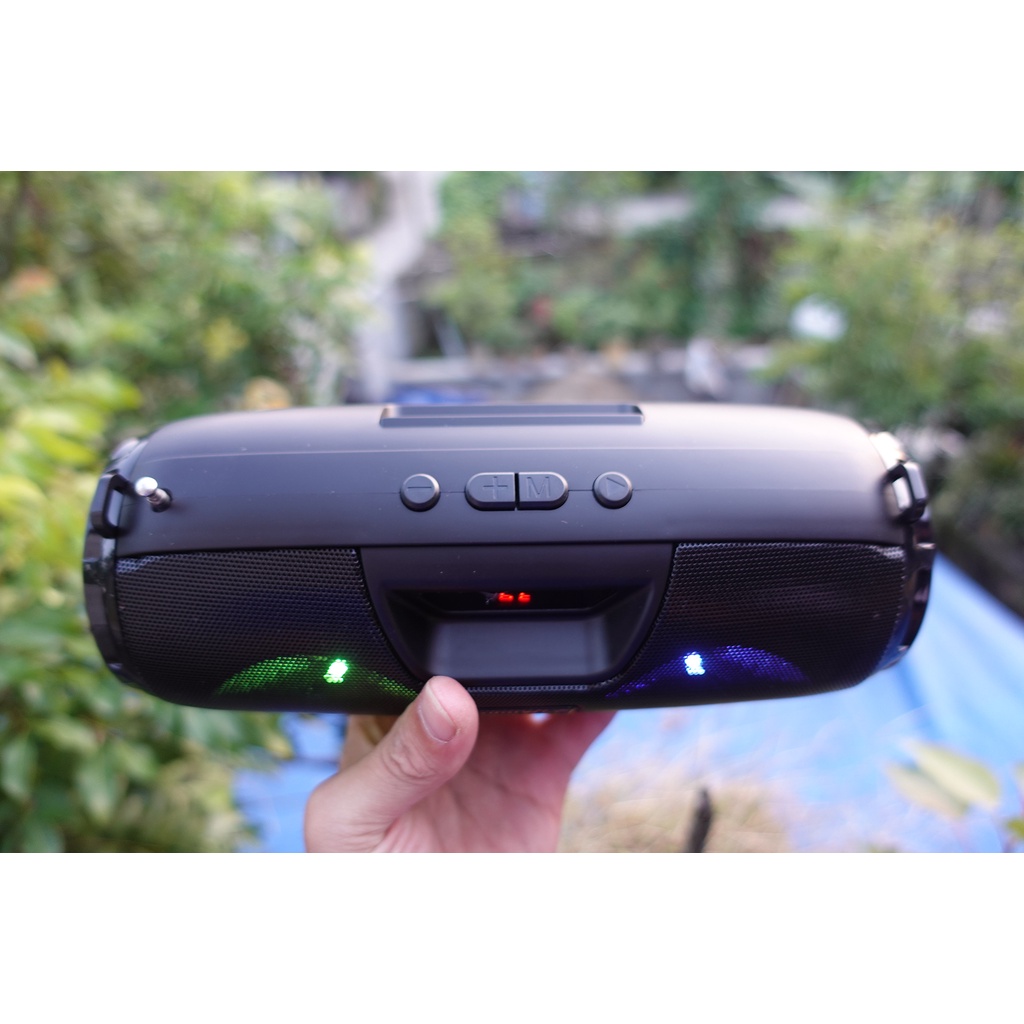 Loa Bluetooth Mini xách tay Kimoso KMS-206 | Loa nghe nhạc nhỏ gọn, Kết nối FM, USB, Thẻ nhớ | Bảo hành 6 tháng