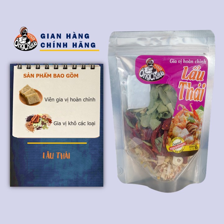 Gia vị lẩu thái Ông Chà Và 90g