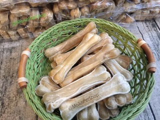 XƯƠNG GẶM DA BÒ THẬT CHO CHÓ