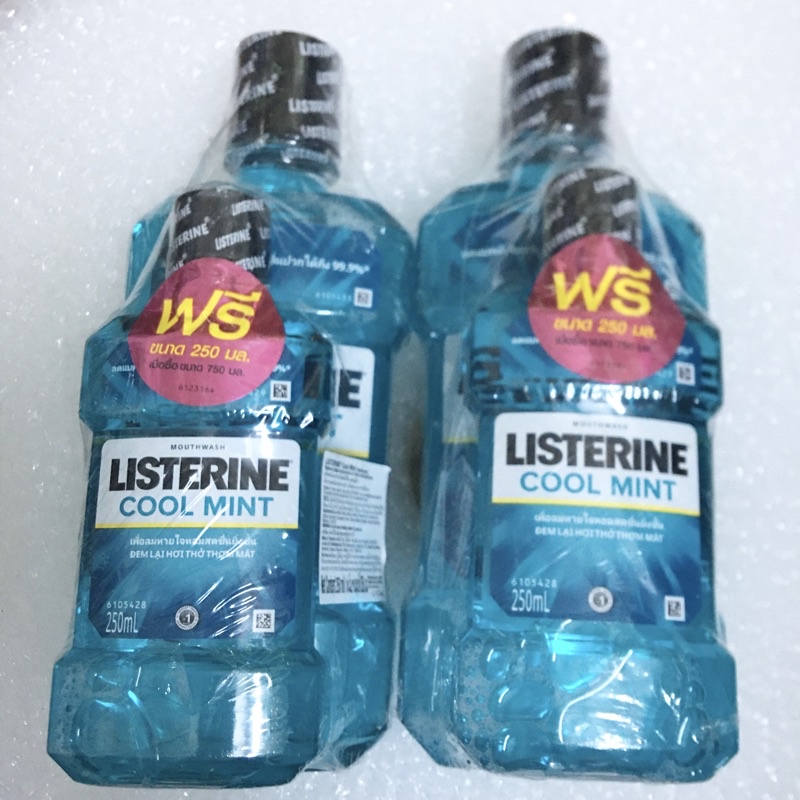 🌺Nước súc miệng Listerine 1 chai 750ml hoặc 250ml Thái lan