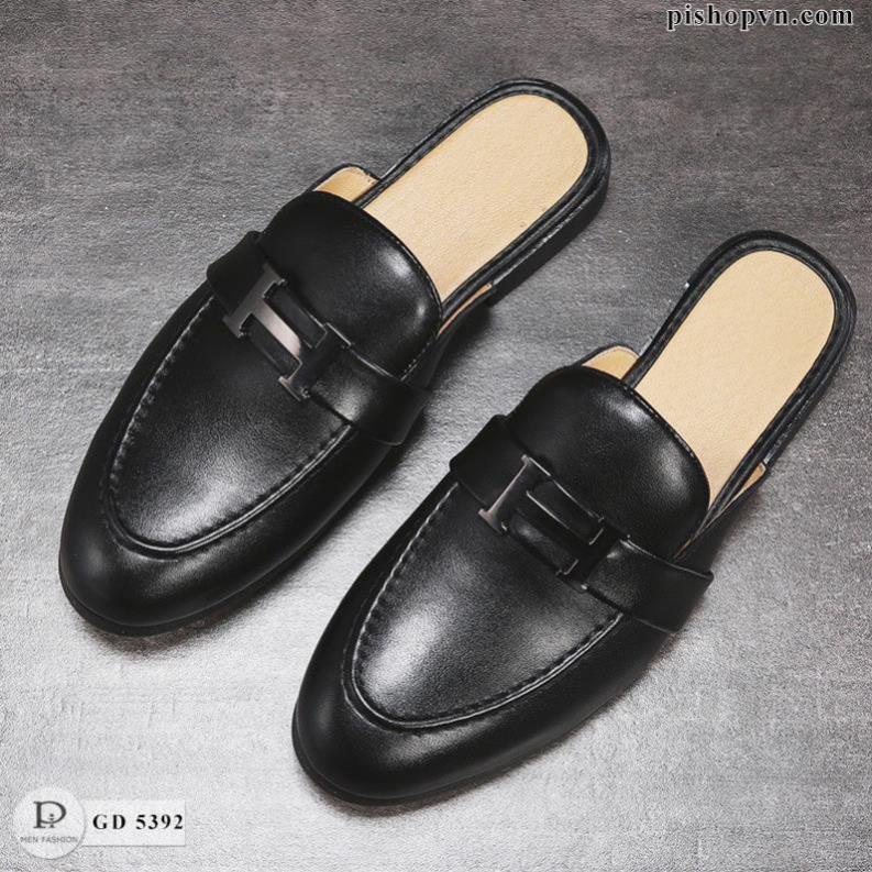 Giày nam kiểu dáng sục tiện lợi trẻ trung chất liệu da mềm êm chân cao cấp Shop148 Shop148 [GIẢM GIÁ SÂU]
