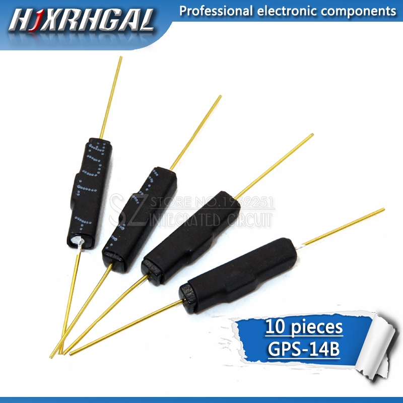 5pcs Reed Switch Plastic Type MKA14103 MKA10110 GPS-14B GPS-14A 2*14MM Anti-Vibration Damage Magnetic Switch 