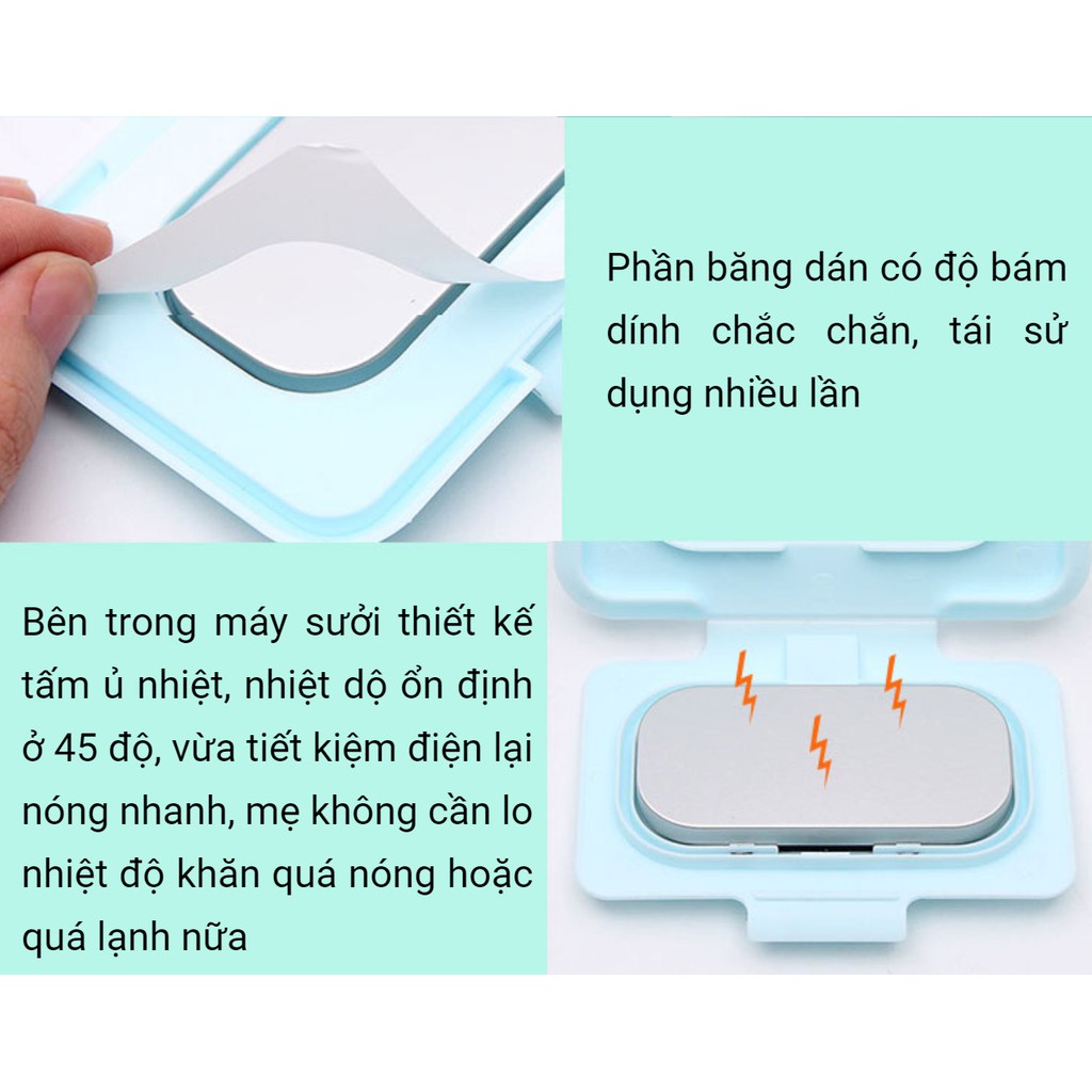 Máy sưởi ủ ấm khăn cho bé - Home and Garden