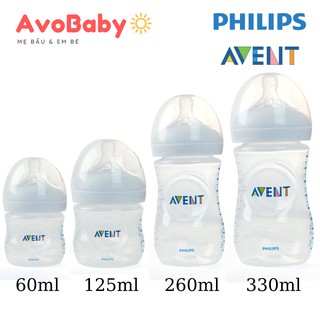 Bình Sữa nhựa Philips Avent Natural