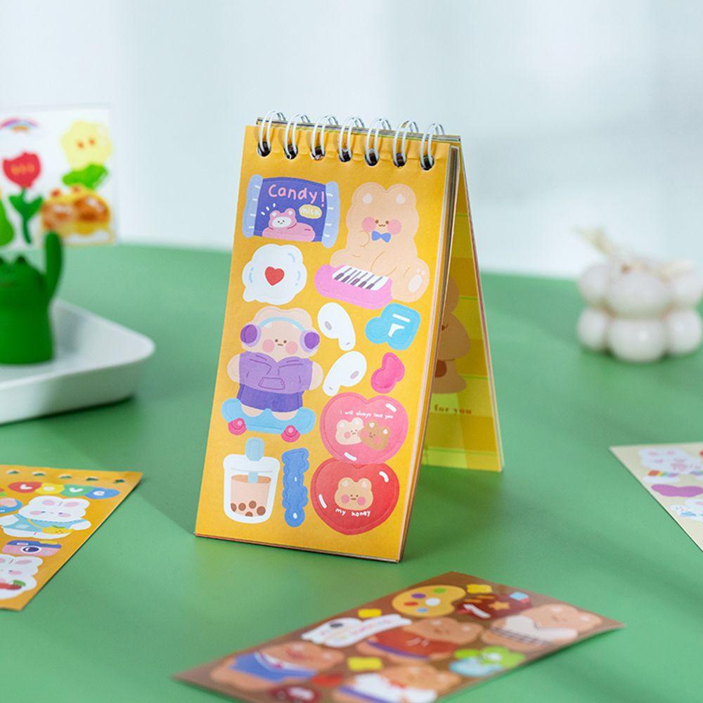 Set 50 Tấm Sticker Hoạt Hình Xinh Xắn Dùng Để Trang Trí