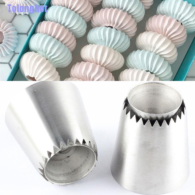 Bộ 2 Dụng Cụ Trang Trí Bánh Kem Bằng Inox Chuyên Dùng