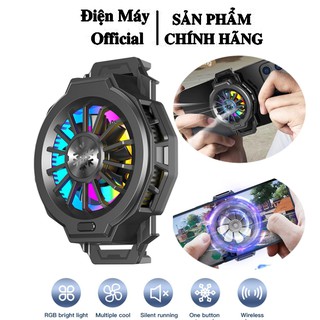 Quạt Làm Mát Không Ồn Cooling Pad RGB - Bộ Tản Nhiệt Từ Tính Chỉ Dành Riêng Cho Điện Thoại Di Động Siêu Hot 2021
