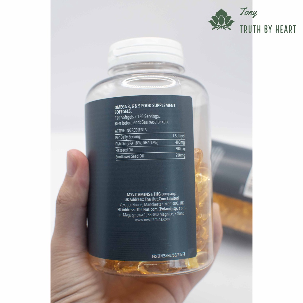 Viên uống Omega 369 MyVitamins