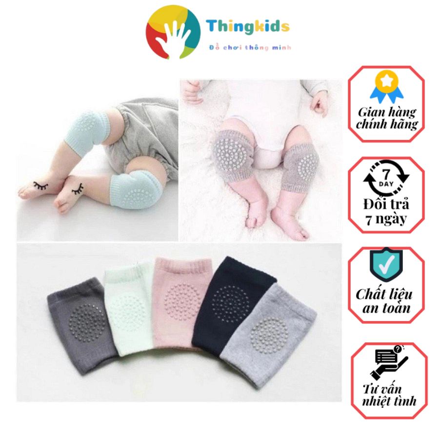 Tất tập bò chống trượt an toàn cho bé - Thingkids