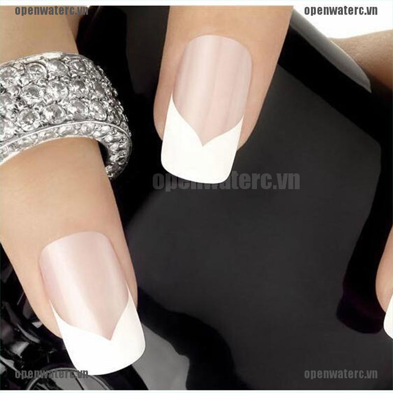 Set 10 Tấm Miếng Dán Định Hình Trang Trí Móng Tay Acrylic UV