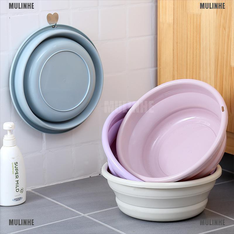 Chậu Rửa Chân Bằng Silicone Có Thể Gấp Gọn Tiện Lợi Dành Cho Cắm Trại