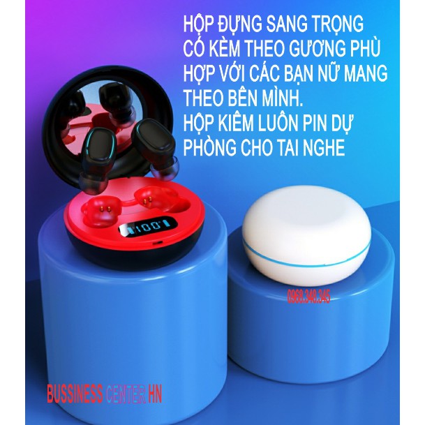 Tai Nghe Bluetooth TWS I20 - Phiên Bản 2021 , Chống Ồn Thế Hệ Mới