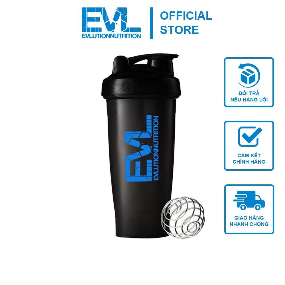 [MALL] Bình Nước SHAKER Logo EVL Phong Cách Thể Thao Siêu Bền Và Thời Trang 1N 700ML - USA