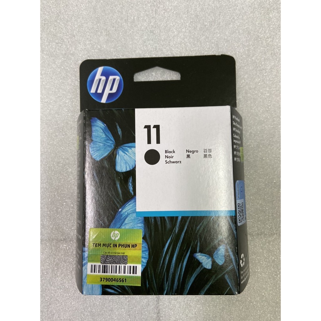 Đầu phun màu đen HP11  hàng chính hãng - dùng cho máy Hp 9110,9120,9130 , K850, 1000,1100 Series,2230,2280,1700