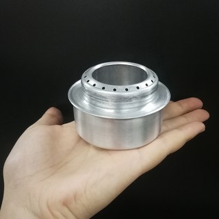 Bếp cồn mini bằng thép không gỉ tiện dụng cho dã ngoại