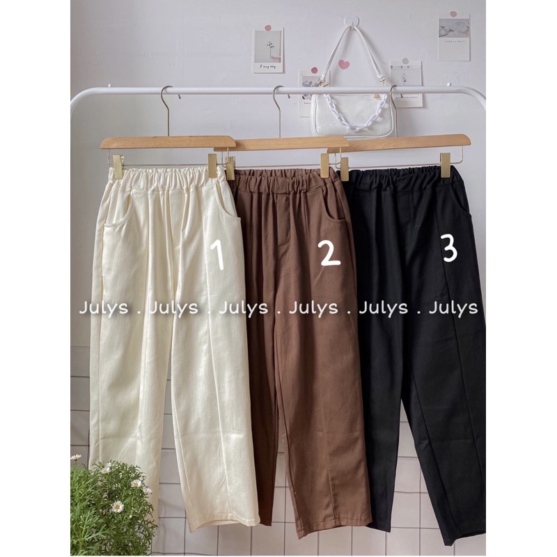 [Mã FADIRECT20 giảm 20K đơn 150K] Quần kaki thô cạp chun 2801 (ảnh thật shop chụp kèm video cận chất) | BigBuy360 - bigbuy360.vn