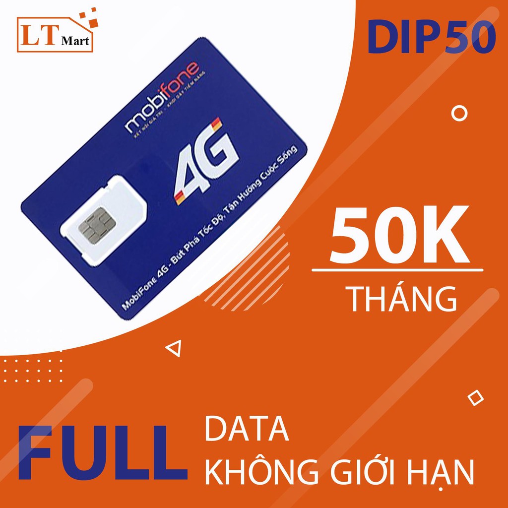 Sim MOBIFONE 4G KHÔNG GIỚI HẠN DATA