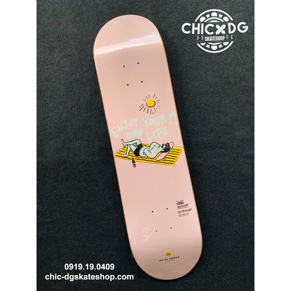 Skateboard DO BY HEART (DBH) ván trượt nhẹ, bền, đanh!! Có bảo hành!! Dành cho cả newbies lẫn chơi chuyên nghiệp