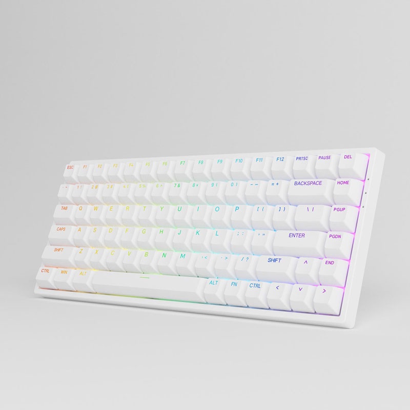 Bàn phím cơ AKKO 3084 v2 RGB – White