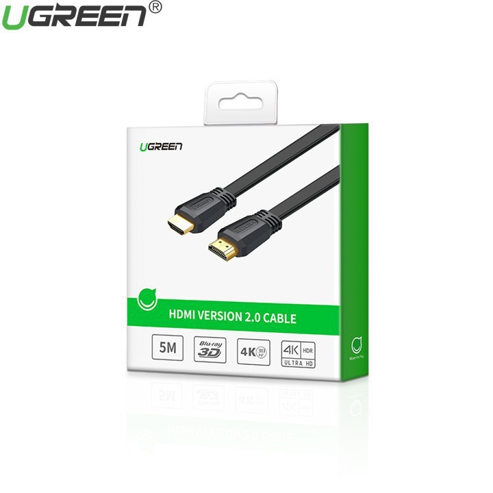 Cáp HDMI 2.0 Dây Dẹt Siêu Mỏng Dài 1M5 Ugreen 50819 - UG50819