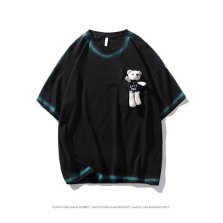 Áo phông nam dáng rộng unisex hàn quốc - play boys