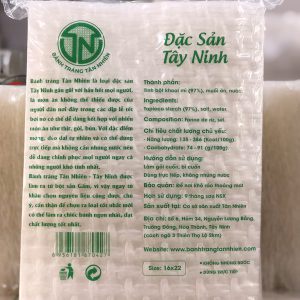 Bánh Tráng Siêu Mỏng Cuốn Thịt Tân Nhiên 470gr - Bánh Tráng Tây Ninh