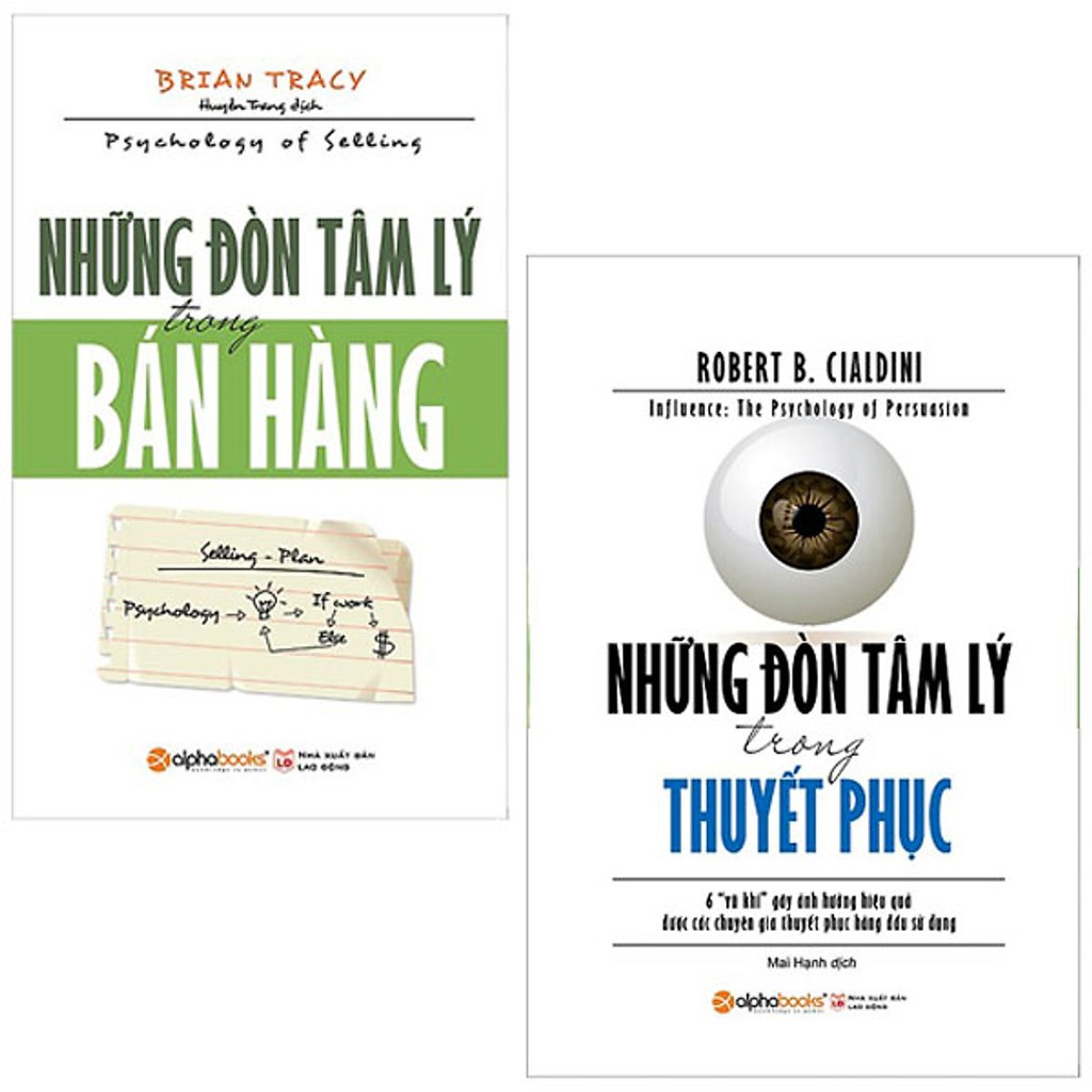 Sách - Combo Những Đòn Tâm Lý Trong Bán Hàng và Những Đòn Tâm Lý Trong Thuyết Phục