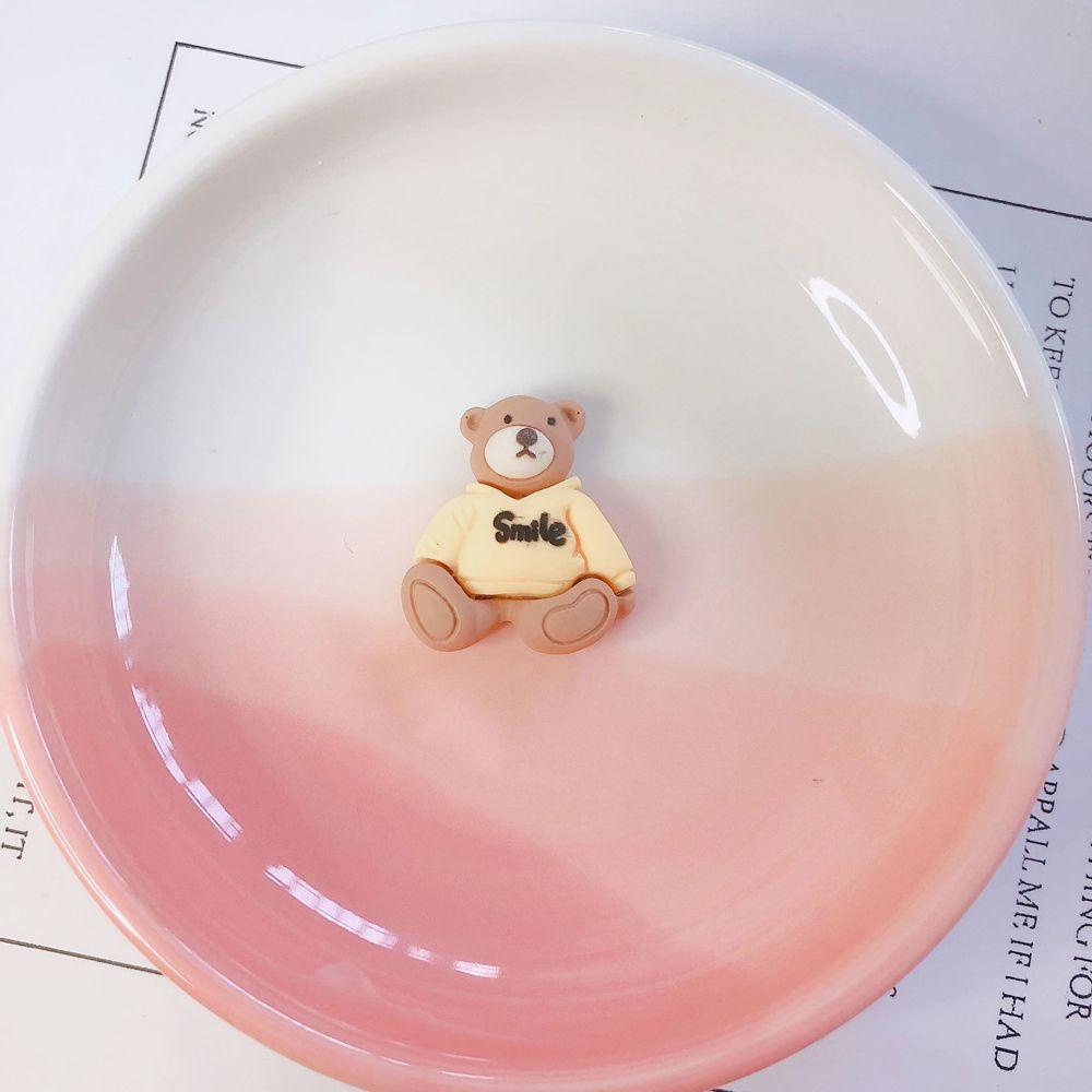 Phụ Kiện Trang Trí Bánh Kem Hình Gấu Bằng Nhựa Resin