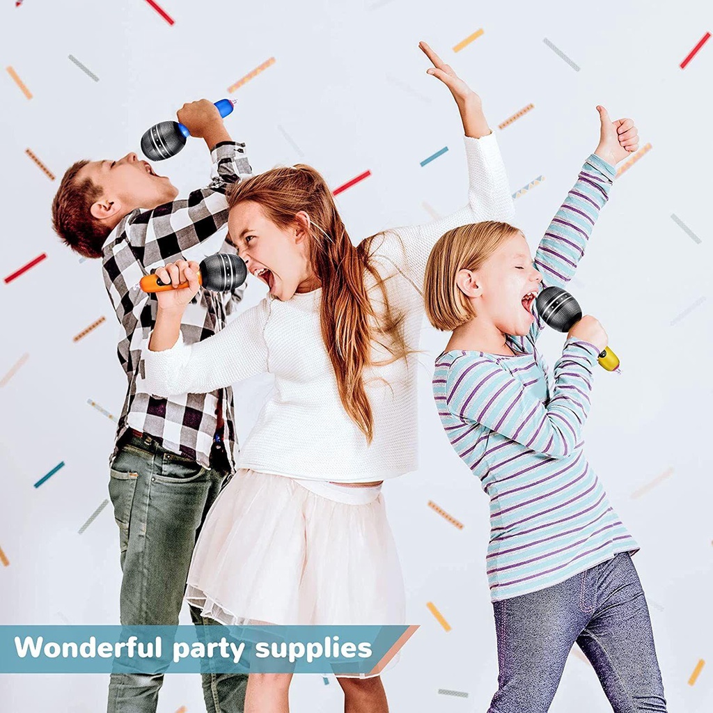 SHOUKEY Set 12 Đồ Chơi Thổi Khí Dành Cho Các Bữa Tiệc