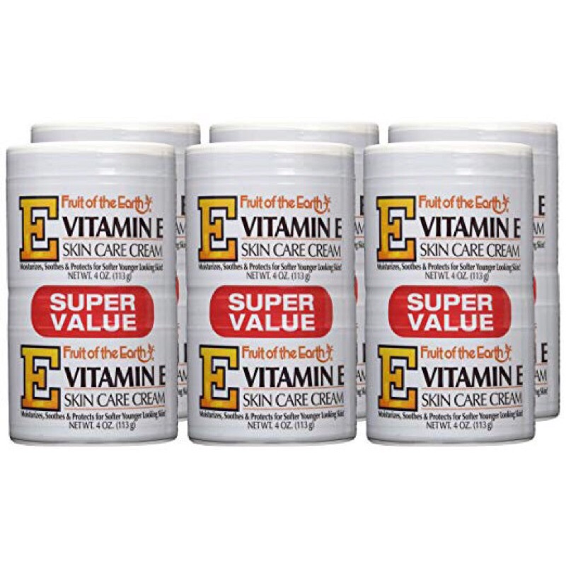 Kem Dưỡng Da Fruit Of The Earth Vitamin E Skin Care Cream - Giá bán 1 hủ