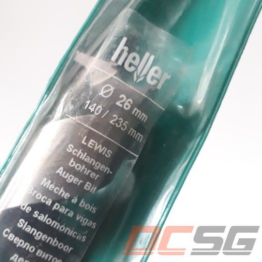 Mũi khoan gỗ 26x235mm Heller SDS Lewis 233064