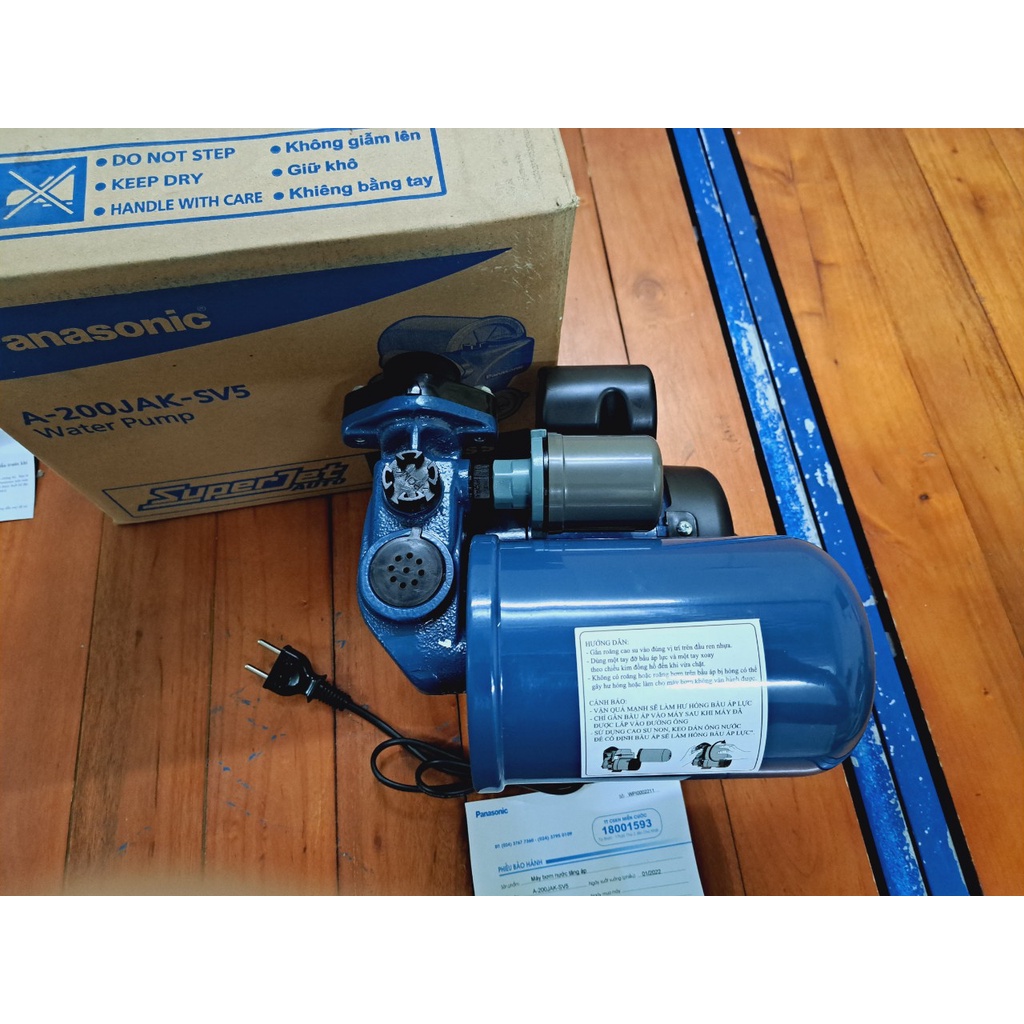 A-200JAK  Máy bơm nước tăng áp Panasonic A-200JAK 200W - HÀNG CHÍNH HÃNG