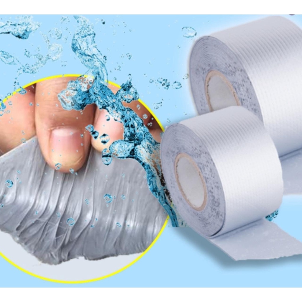 Băng Keo Dán Rộng 5cm/10cm dài 5 mét, Miếng Siêu Dính, Chống Thấm Nước, Keo Chống Dột