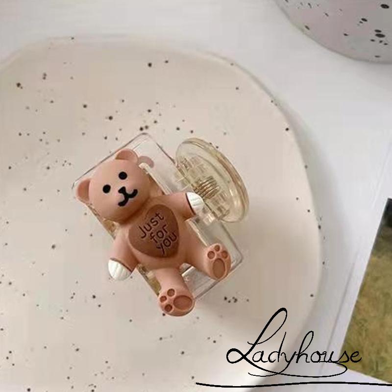 LD-Cute Cartoon Animal Hair Clip High Ponytail Anti-Collapse Mini Ponytail Clip Fashionable Hair Styling Tool Hair