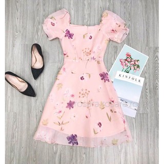 Váy Dáng Xòe Organza
