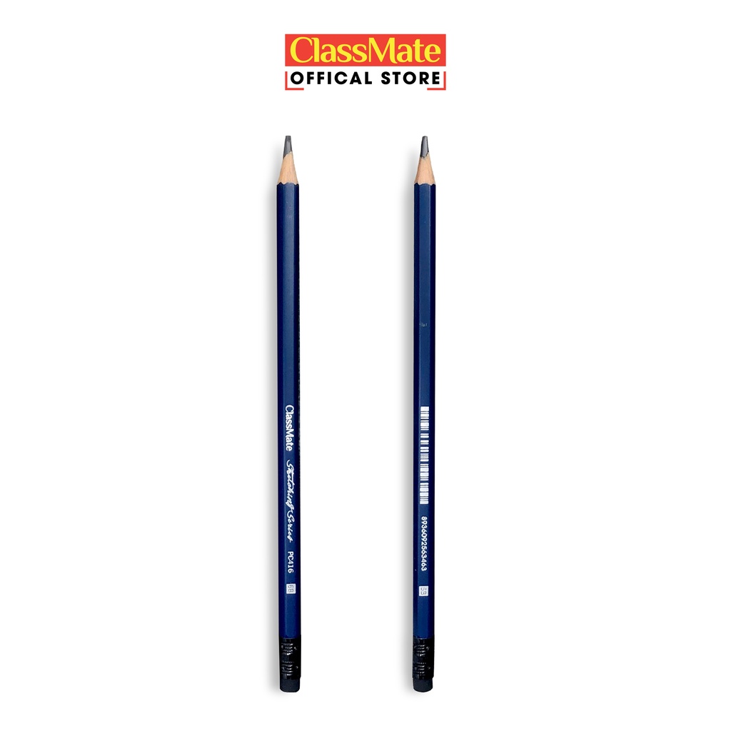 Bút Chì Gỗ Có Tẩy Classmate - 1 Chiếc 6B Nét Bút Mịn, Ngòi Chì Chắc Chắn, Dùng Cho Bé Vẽ Tranh CL-PC416