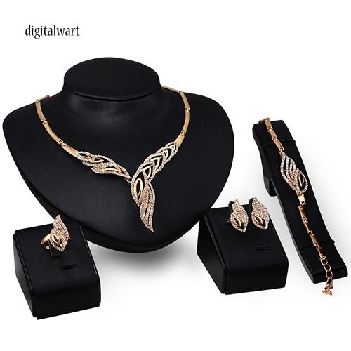 Bộ Trang SứC HợP Kim ĐíNh Đá Sang TrọNg