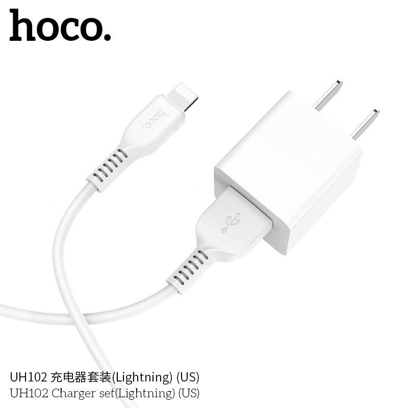 Bộ Củ Sạc Hoco UH102 Lightning