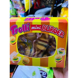 Kẹo dẻo Trolli Mini Burger hộp 150gr